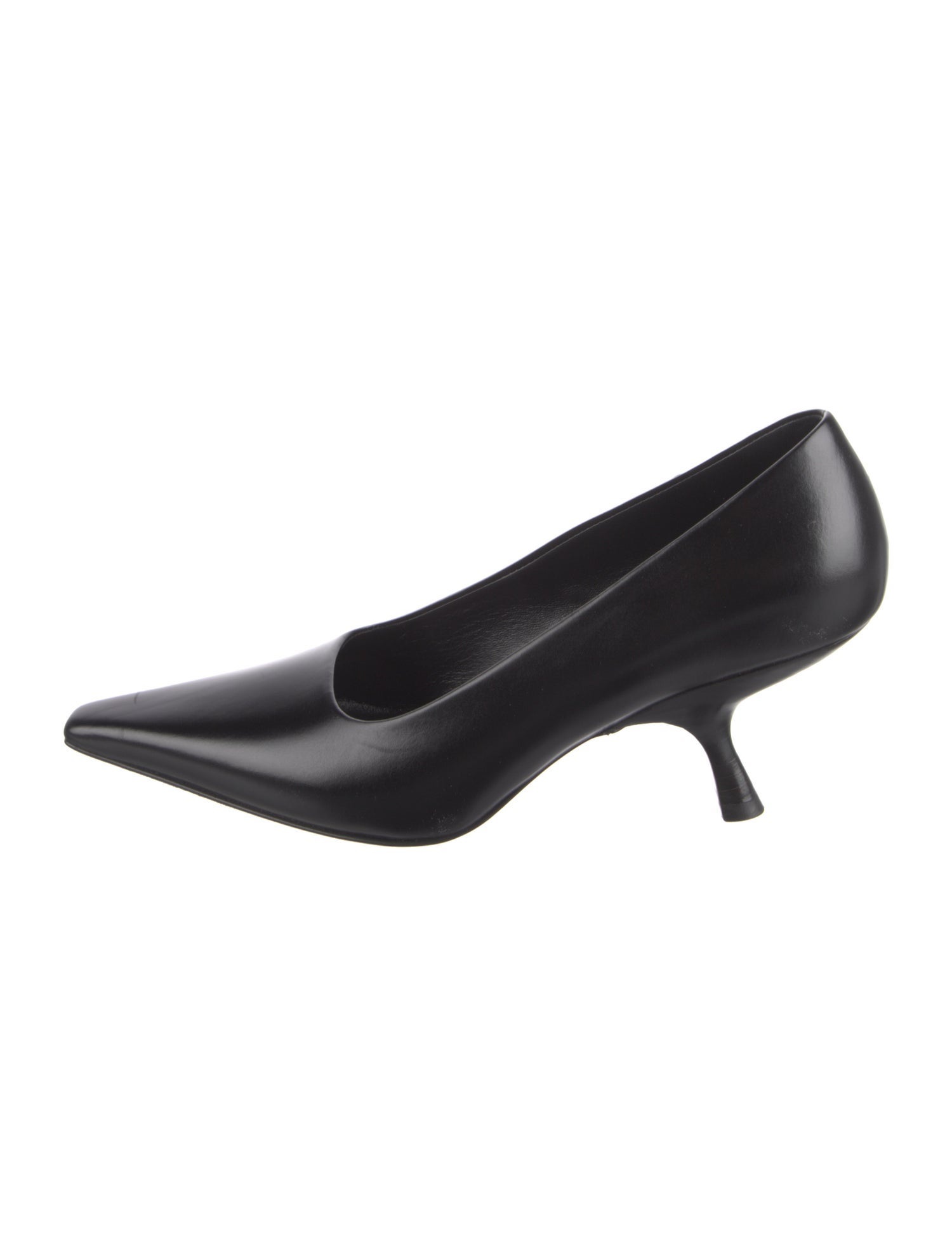 The Row Leather Pumps
