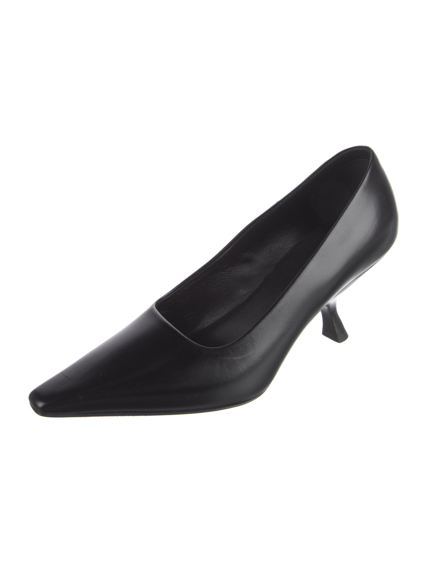 The Row Leather Pumps
