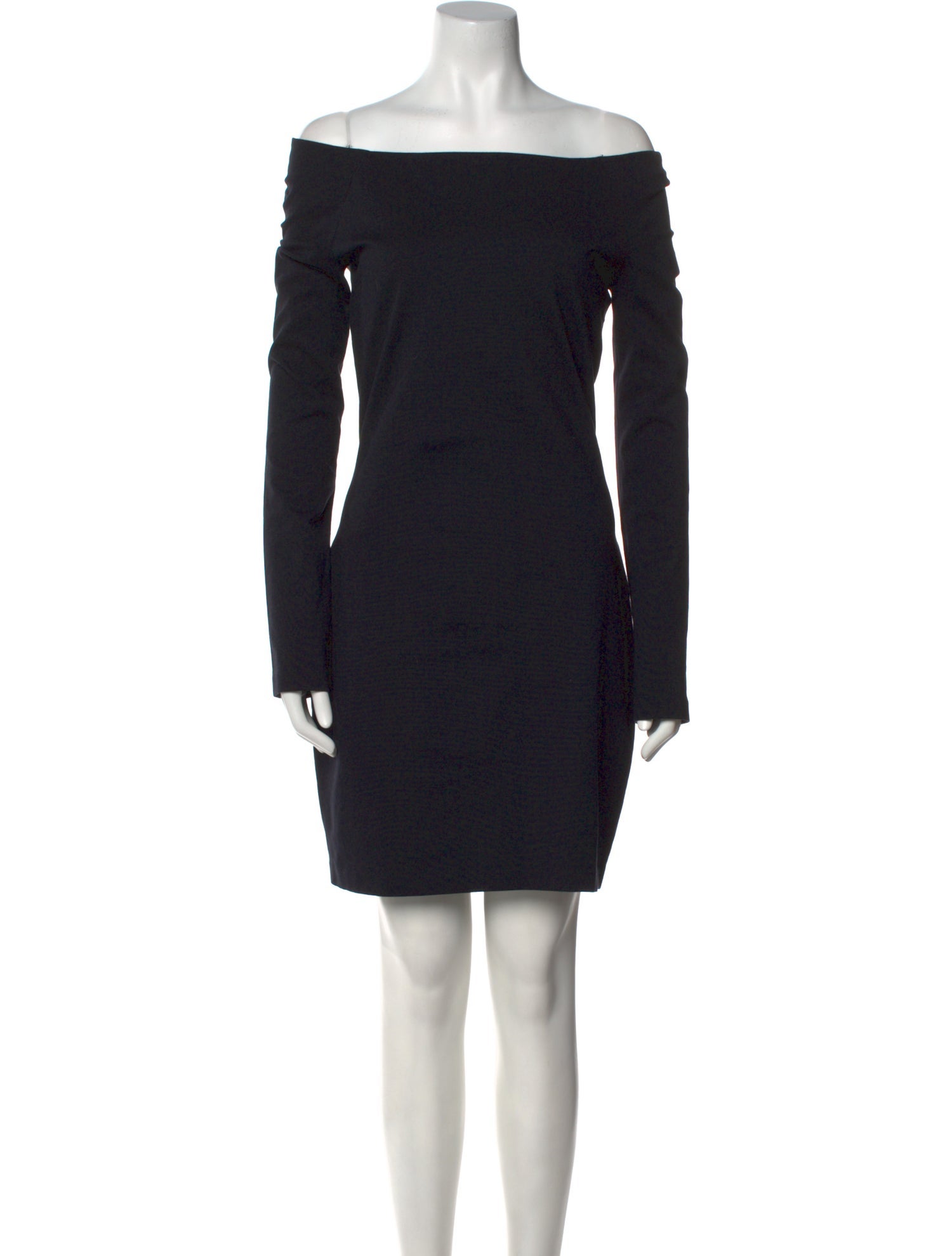 The Row Off-The-Shoulder Mini Dress