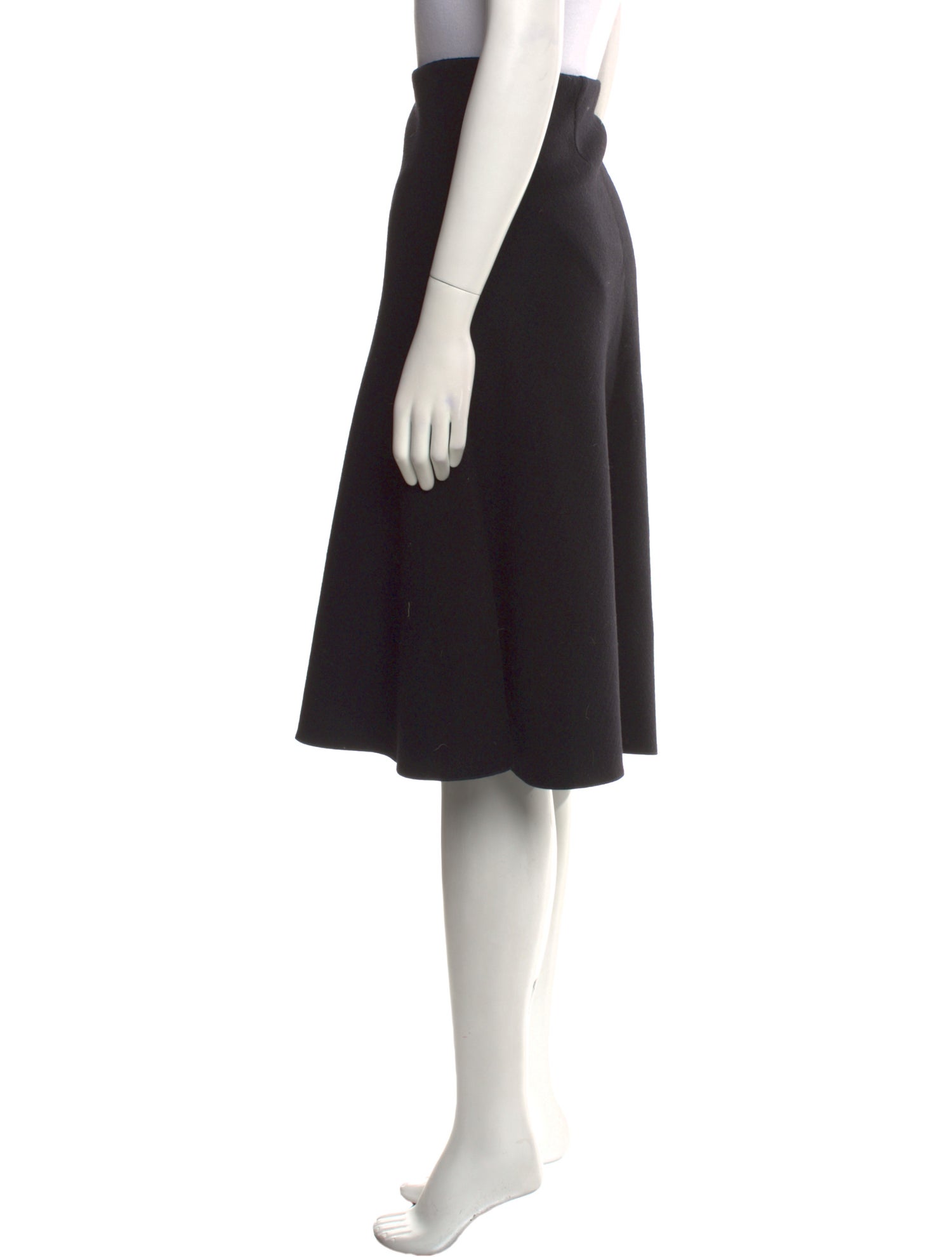 The Row Virgin Wool Knee-Length Skirt
