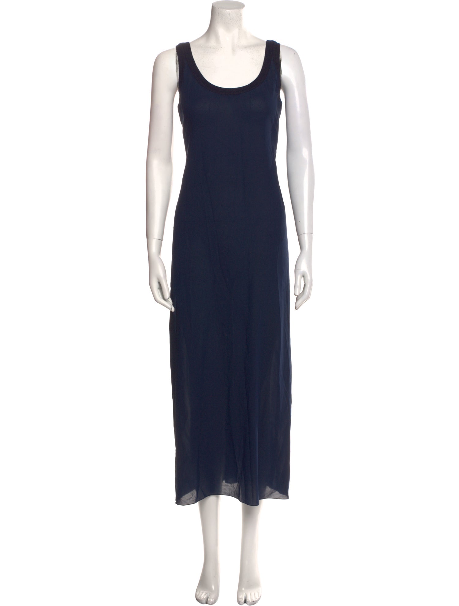 The Row Scoop Neck Long Dress