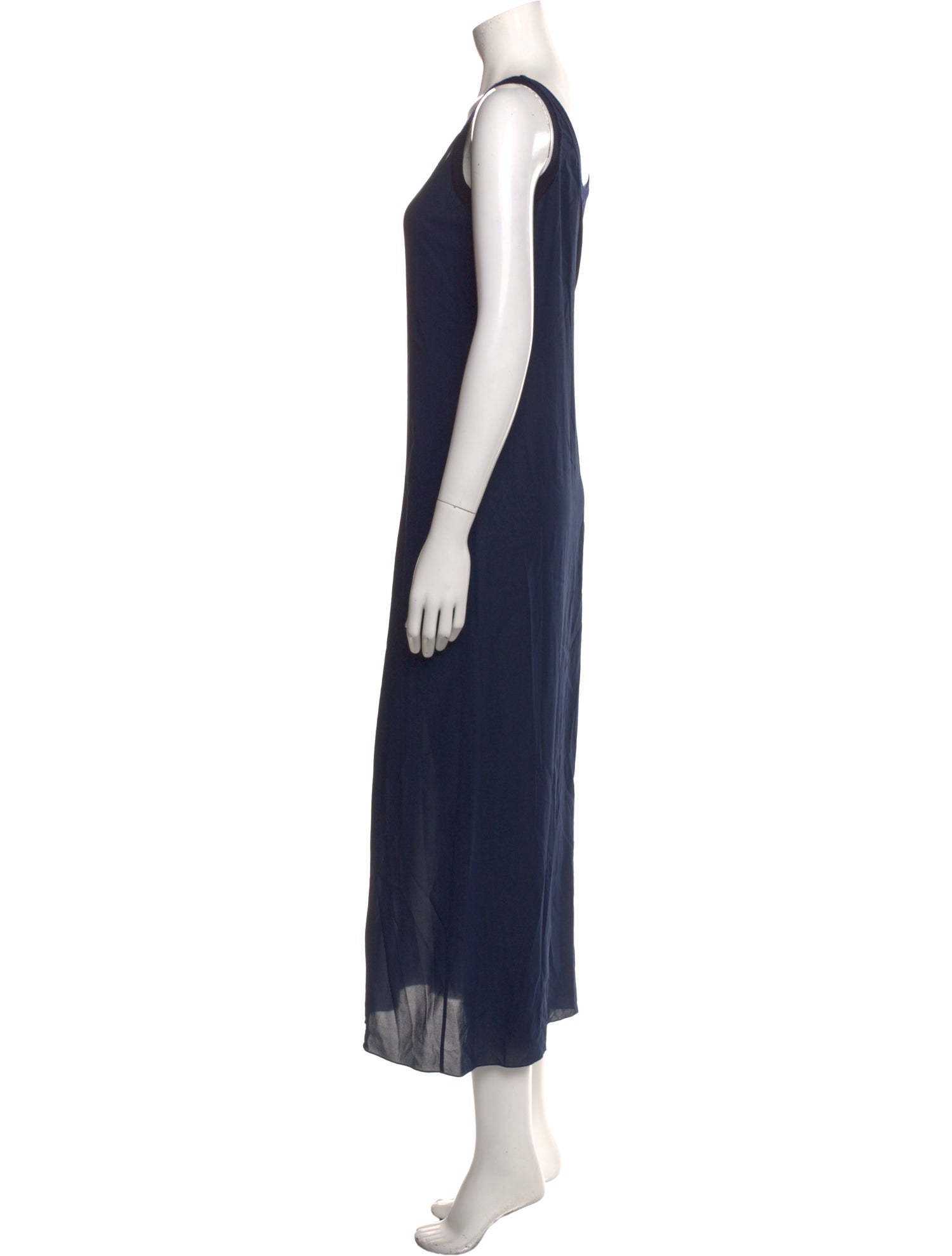 The Row Scoop Neck Long Dress