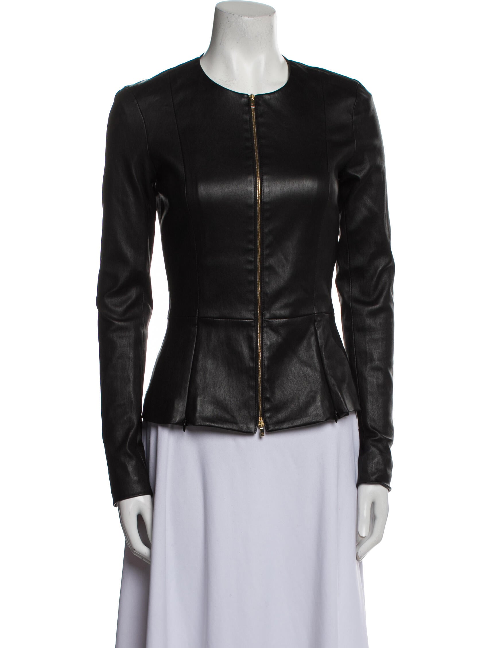 The Row Leather Biker Jacket