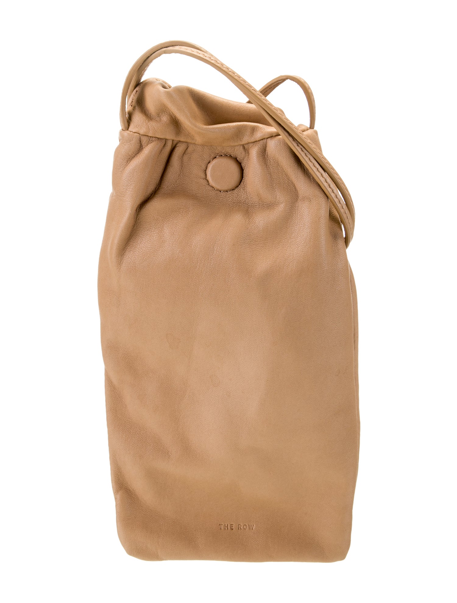 The Row Leather Bourse Phone Bag