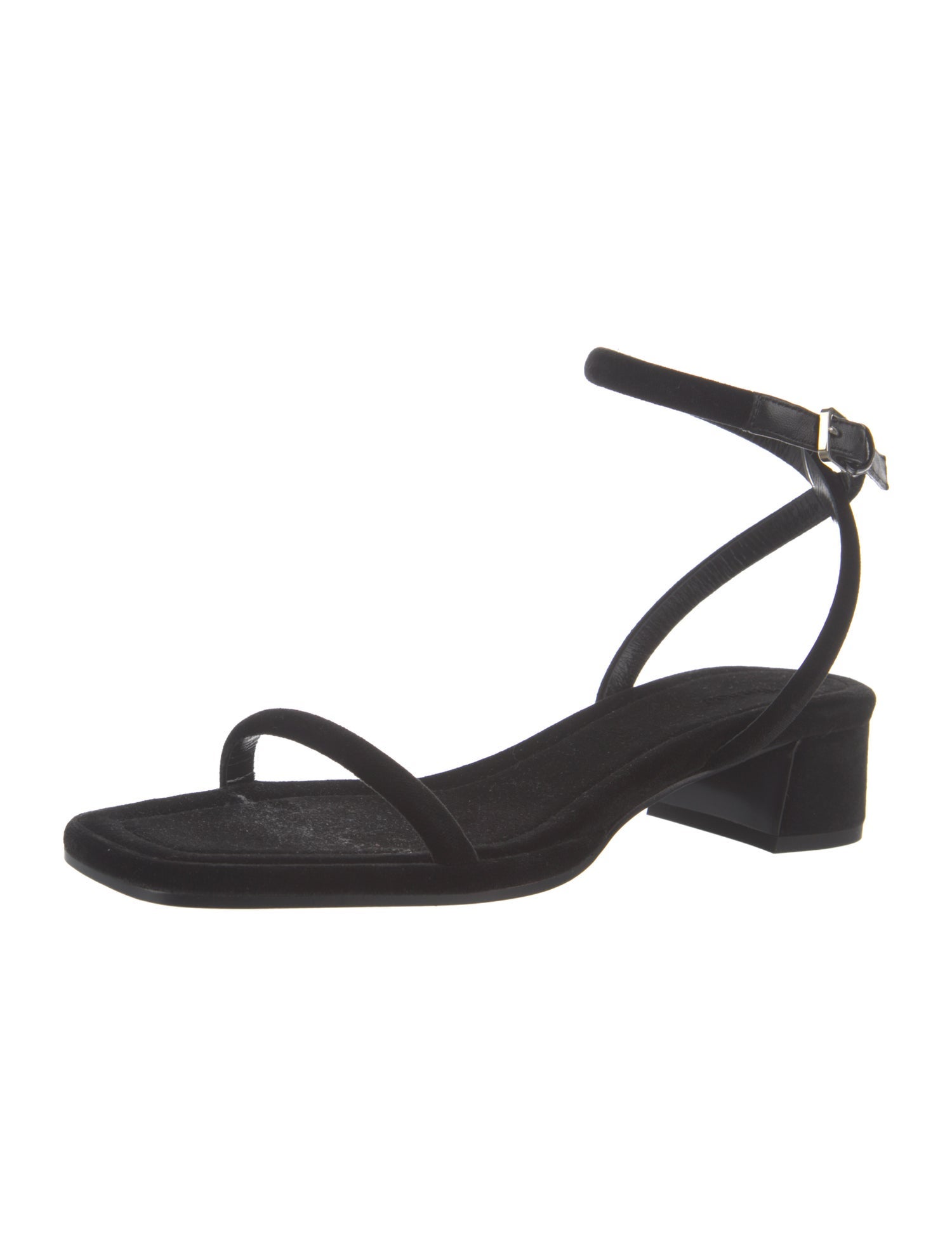 The Row Kate Velvet Slingback Sandals