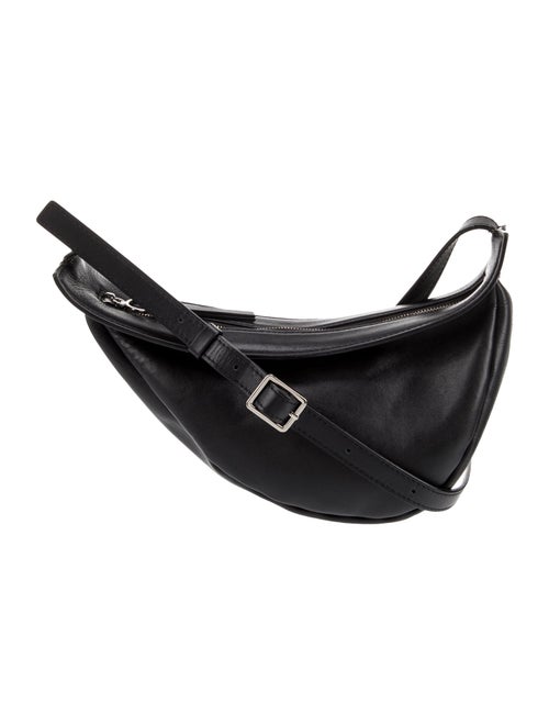 The Row Leather Slouchy Banana Bag Small
