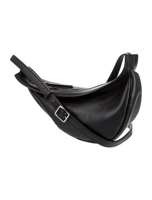 The Row Leather Slouchy Banana Bag Small