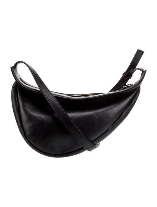 The Row Leather Slouchy Banana Bag Small