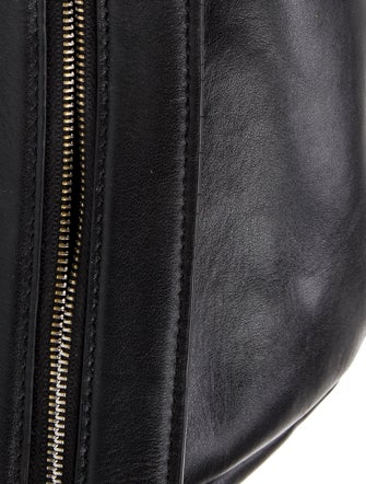 The Row Leather Slouchy Banana Bag Small
