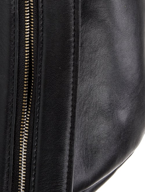 The Row Leather Slouchy Banana Bag Small