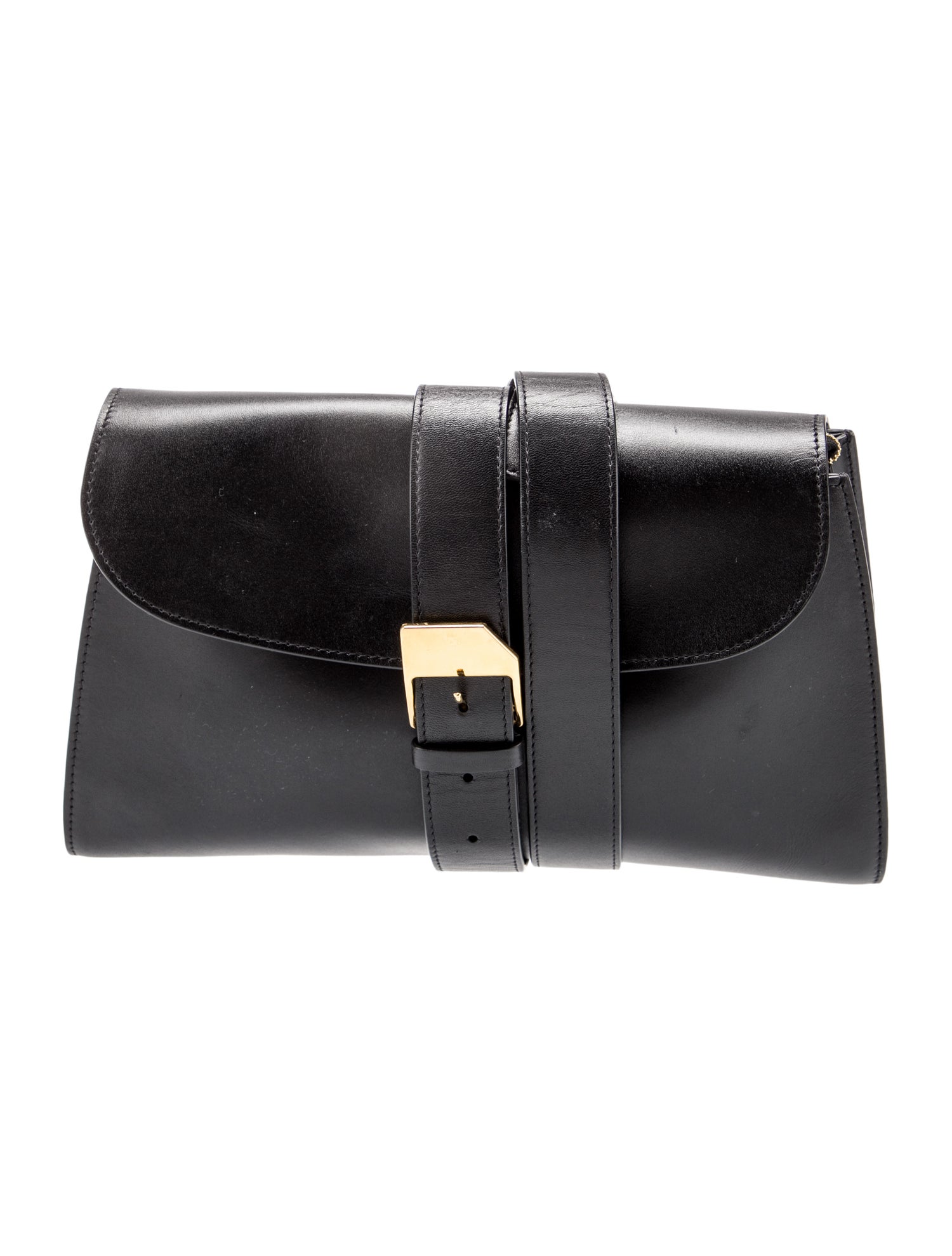 The Row Leather Isla Flap