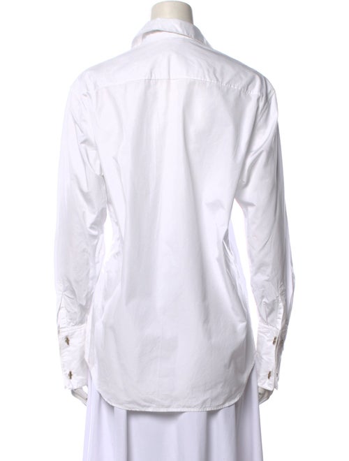 The Row Long Sleeve Button-Up Top