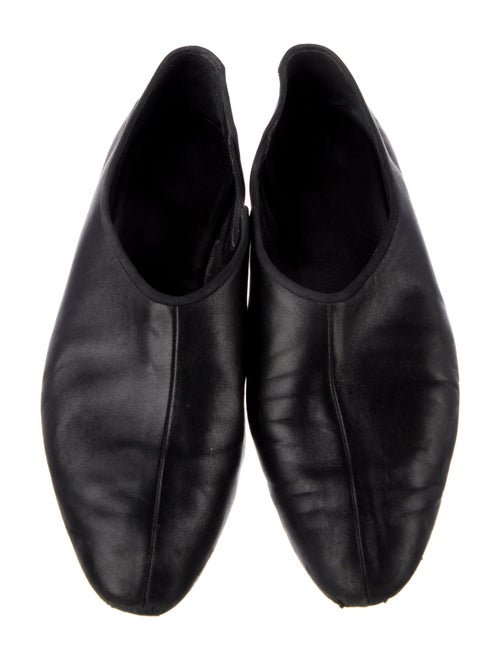 The Row Leather Flats
