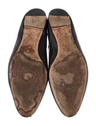 The Row Leather Flats