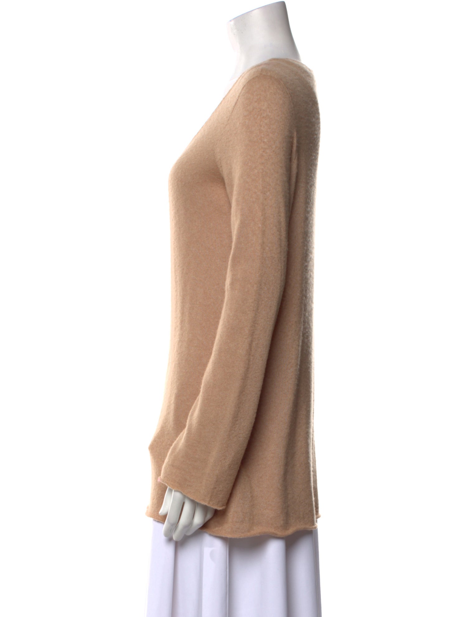 The Row Cashmere V-Neck Sweater