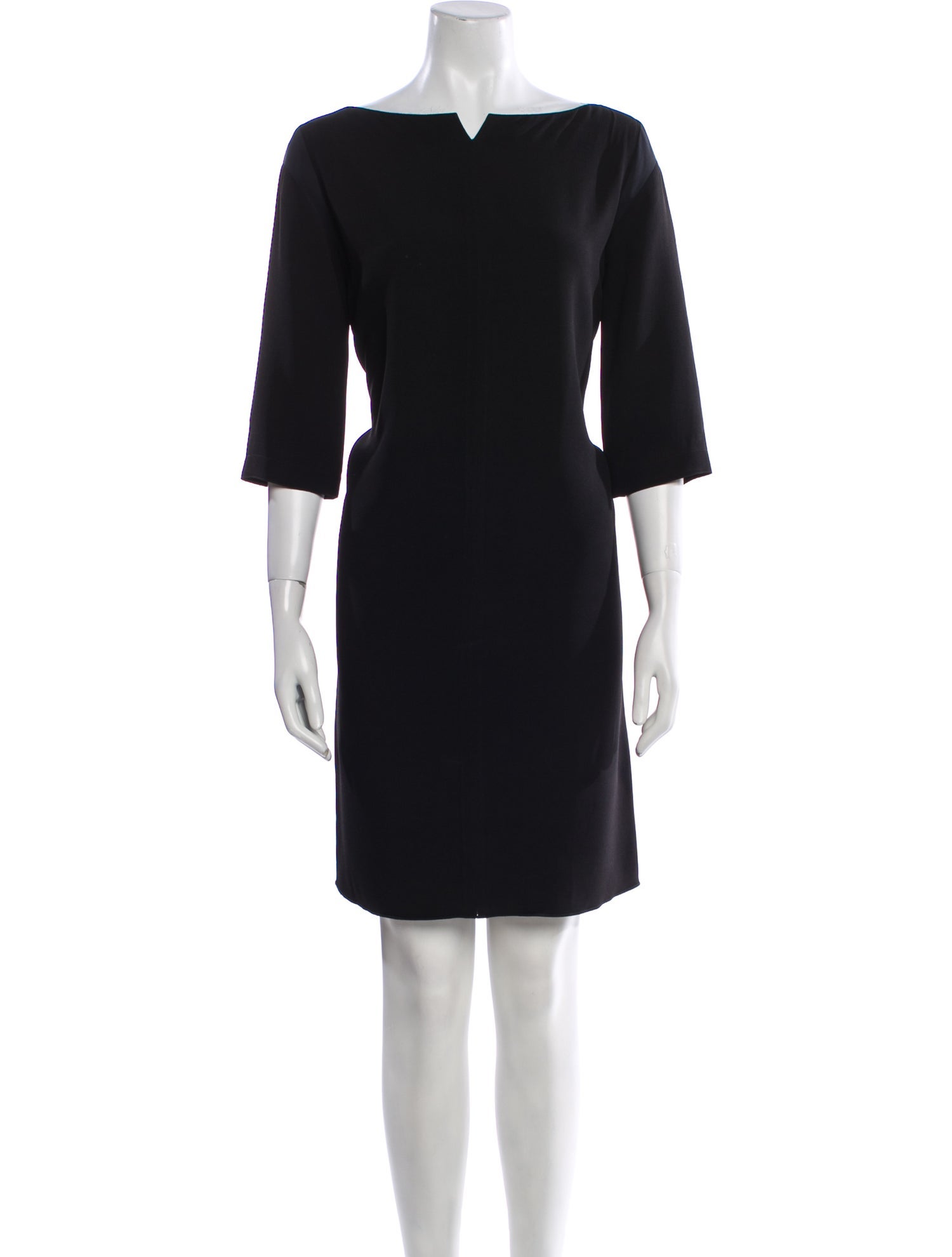 The Row Bateau Neckline Mini Dress