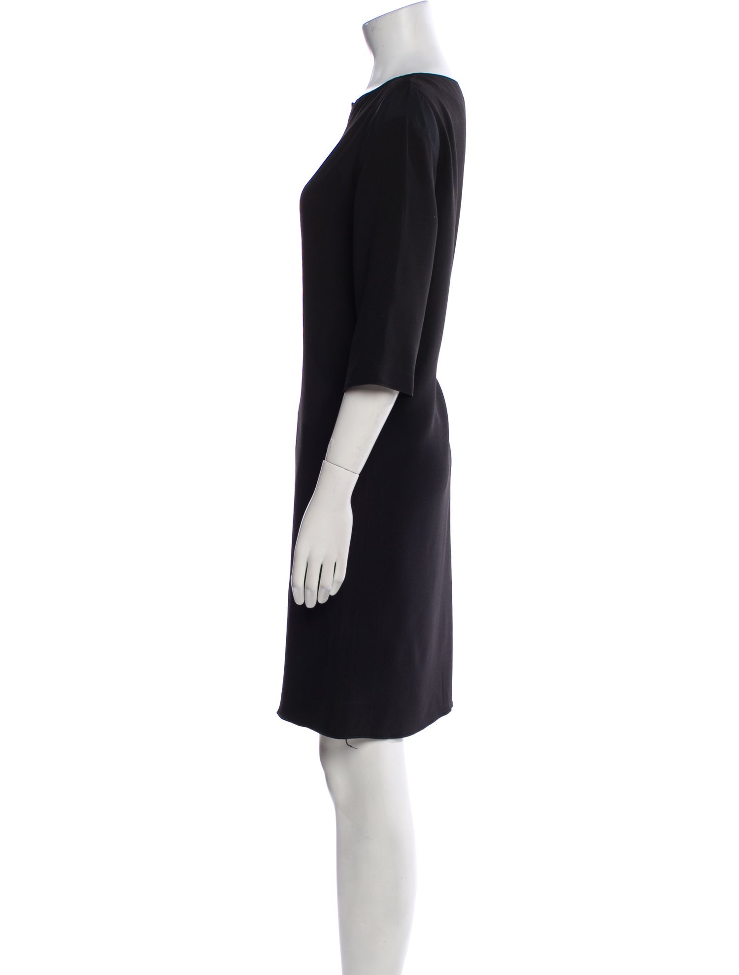 The Row Bateau Neckline Mini Dress