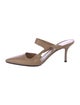The Row Gala Twist Lambskin Mules