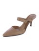 The Row Gala Twist Lambskin Mules