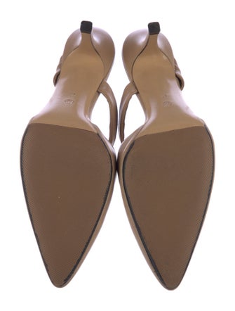 The Row Gala Twist Lambskin Mules