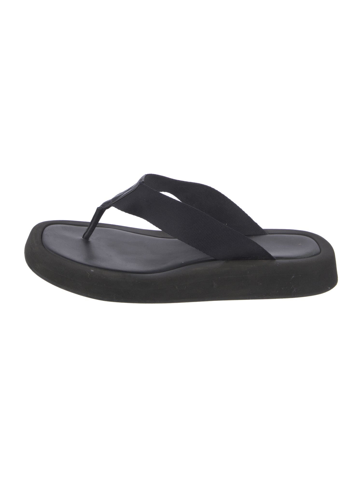 The Row Ginza Nylon Flip Flops