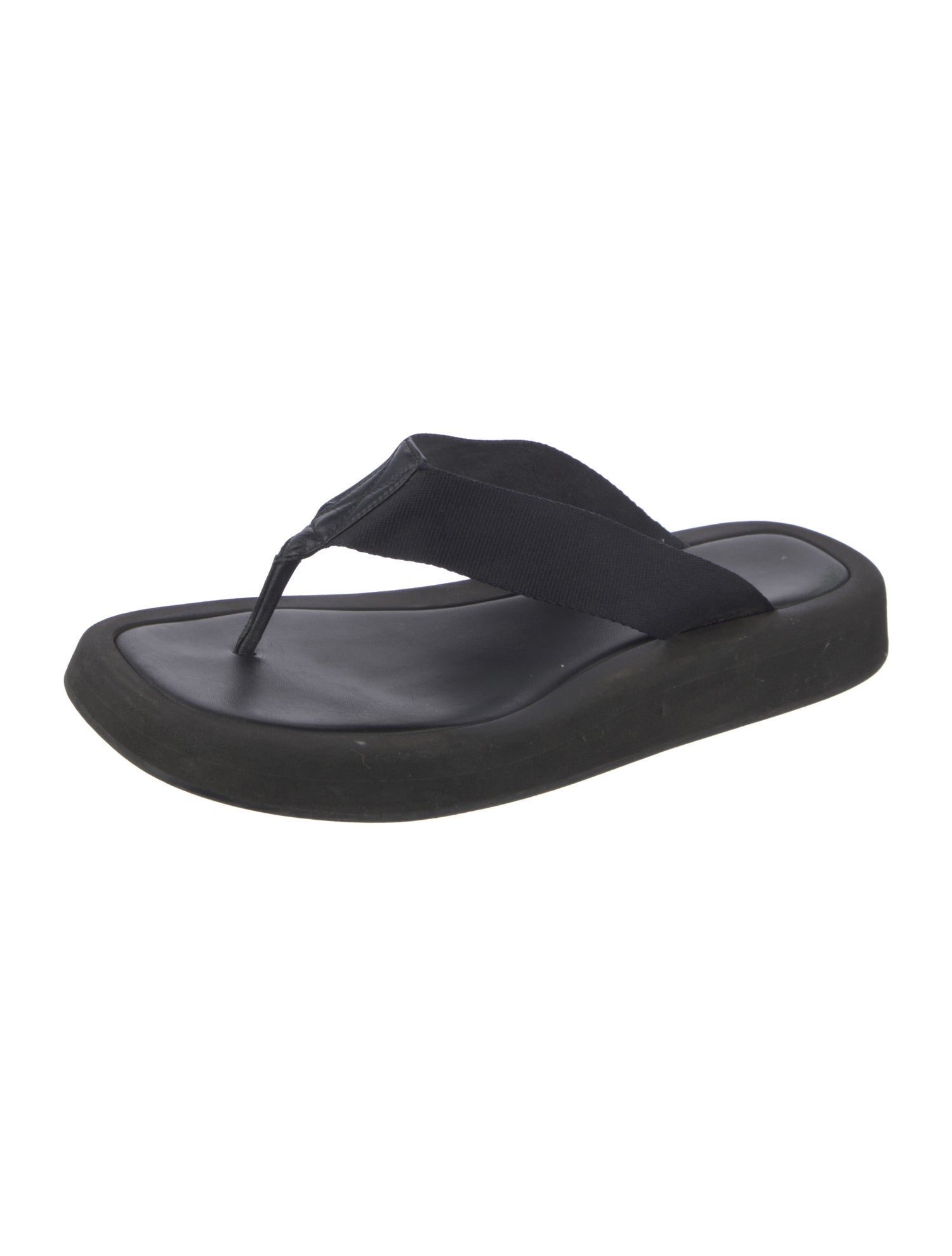 The Row Ginza Nylon Flip Flops