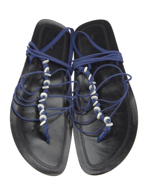 The Row Leather Slingback Flats