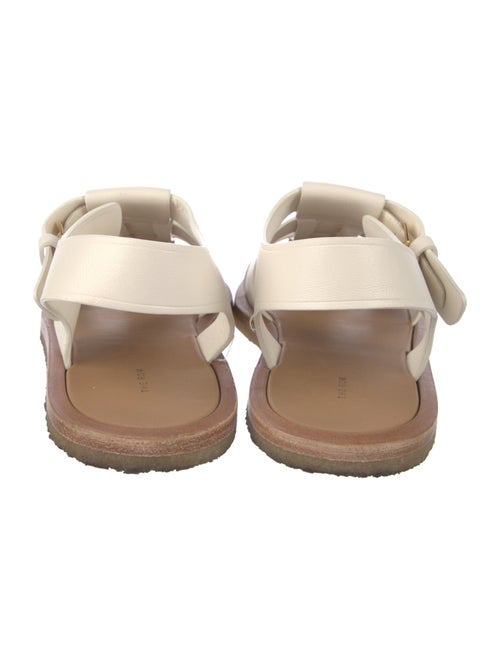 The Row Leather Slides