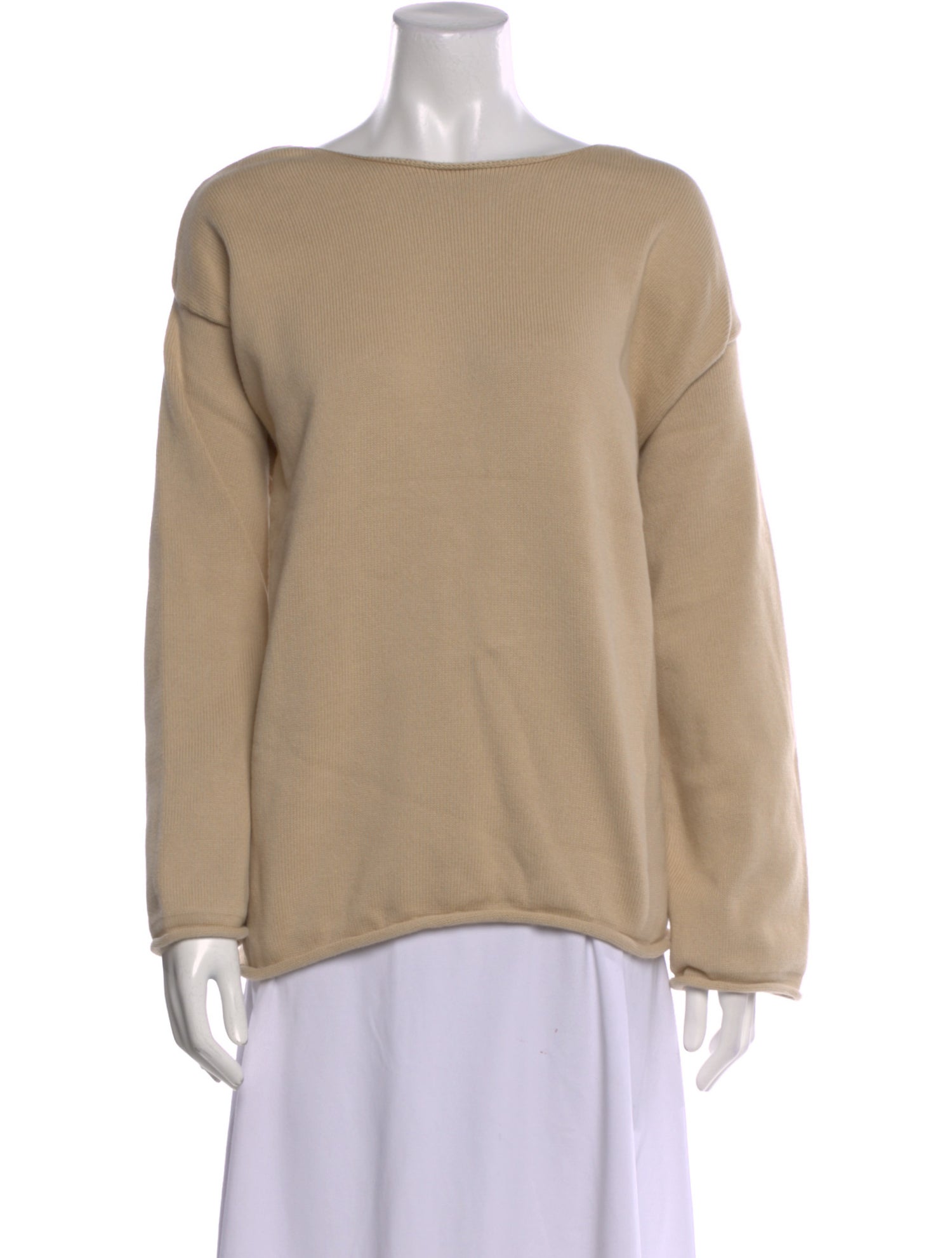 The Row Calas Bateau Neckline Sweater