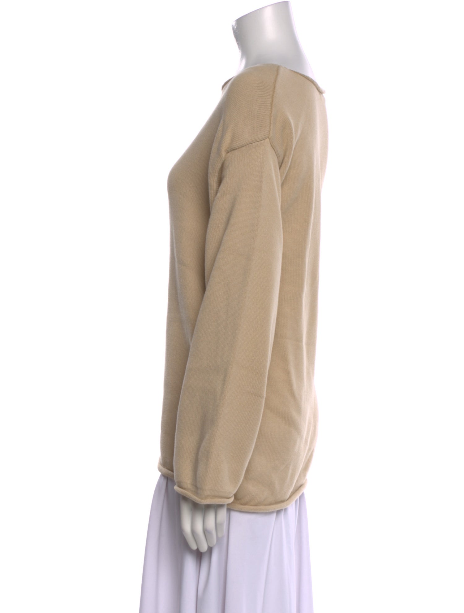 The Row Calas Bateau Neckline Sweater