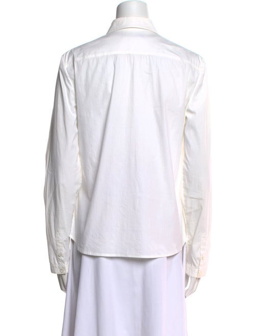 The Row Long Sleeve Button-Up Top