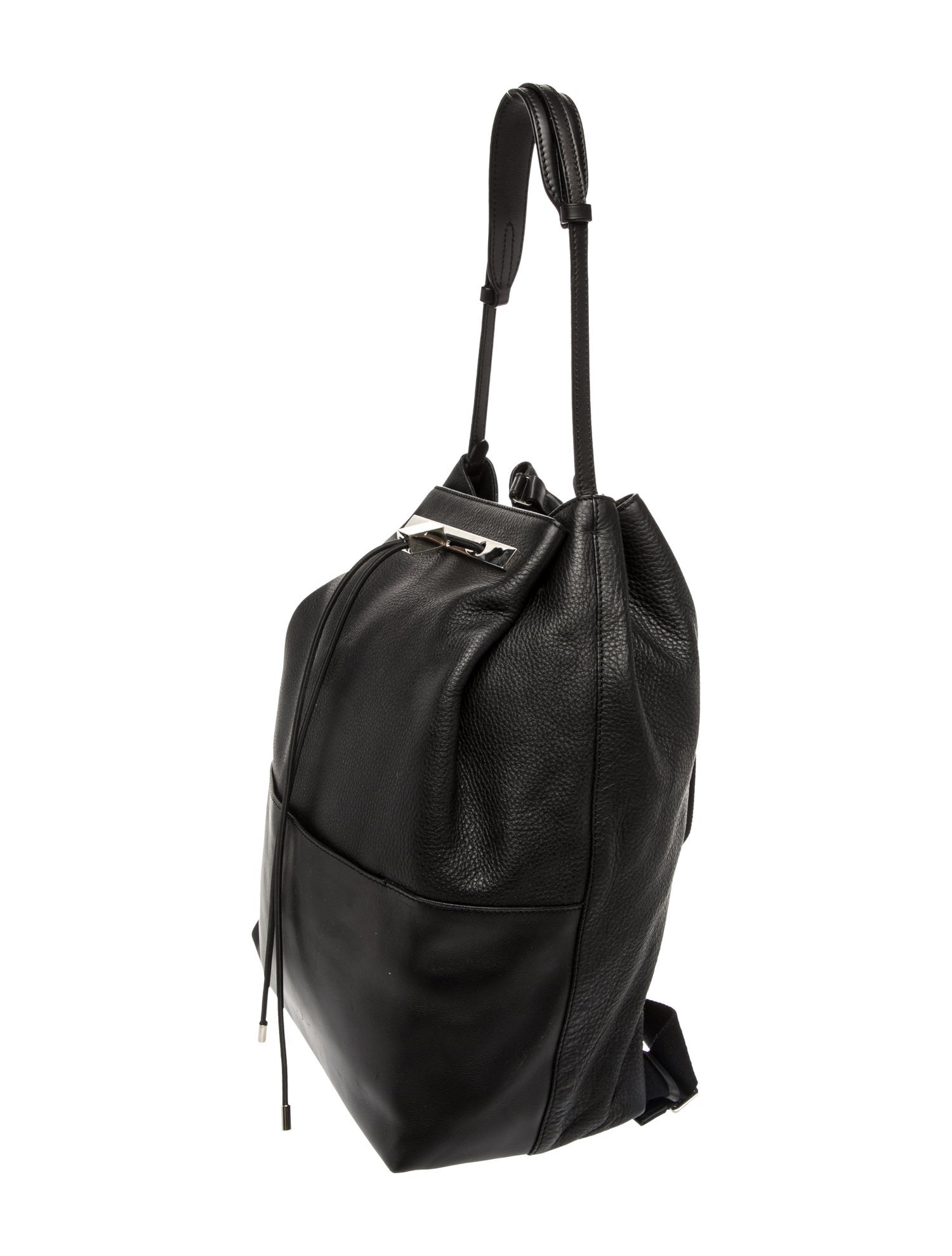 The Row Leather Bucket Bag
