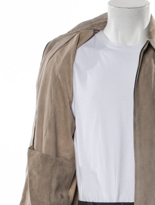 The Row Lambskin Bomber Jacket