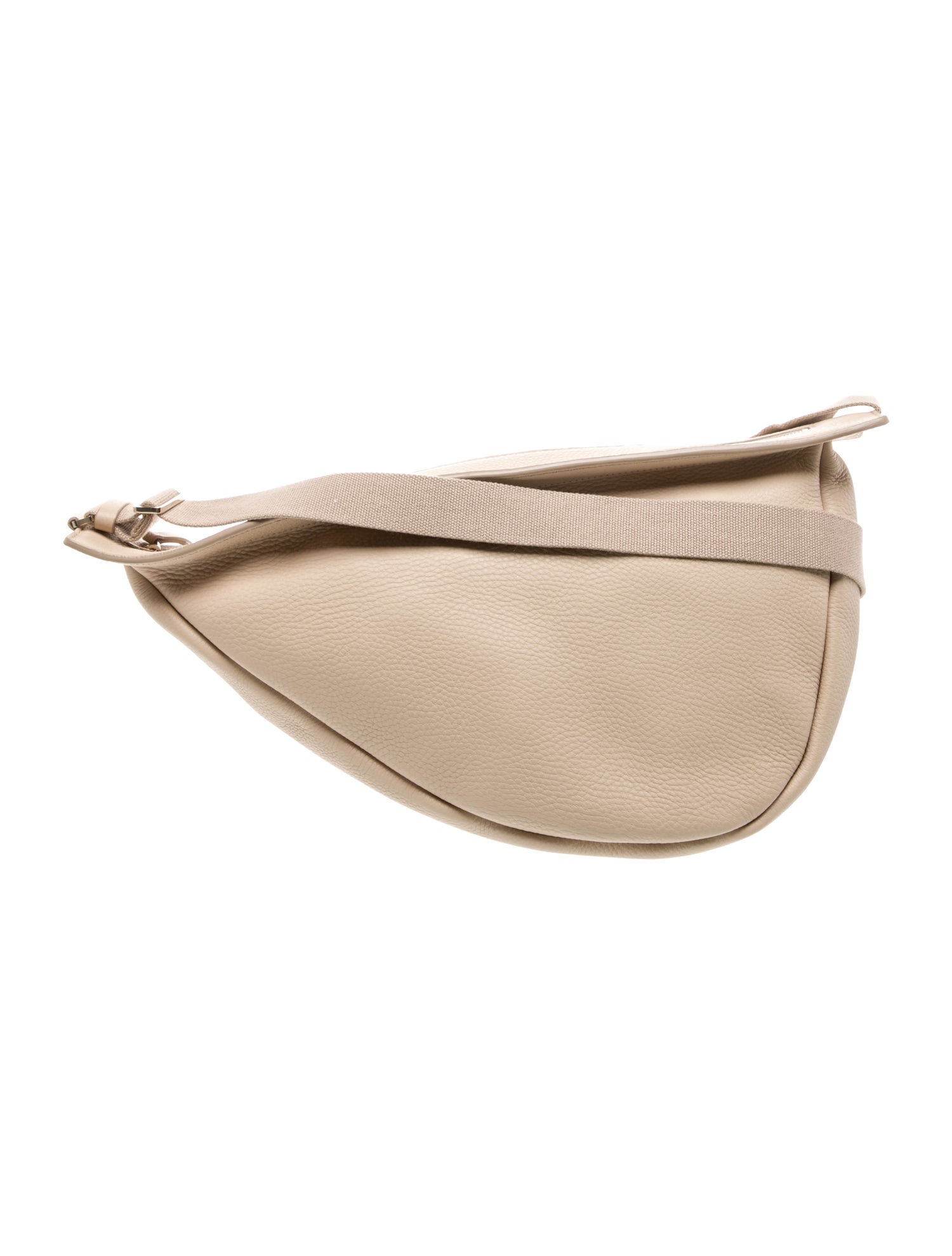 The Row Leather Shoulder Bag Large