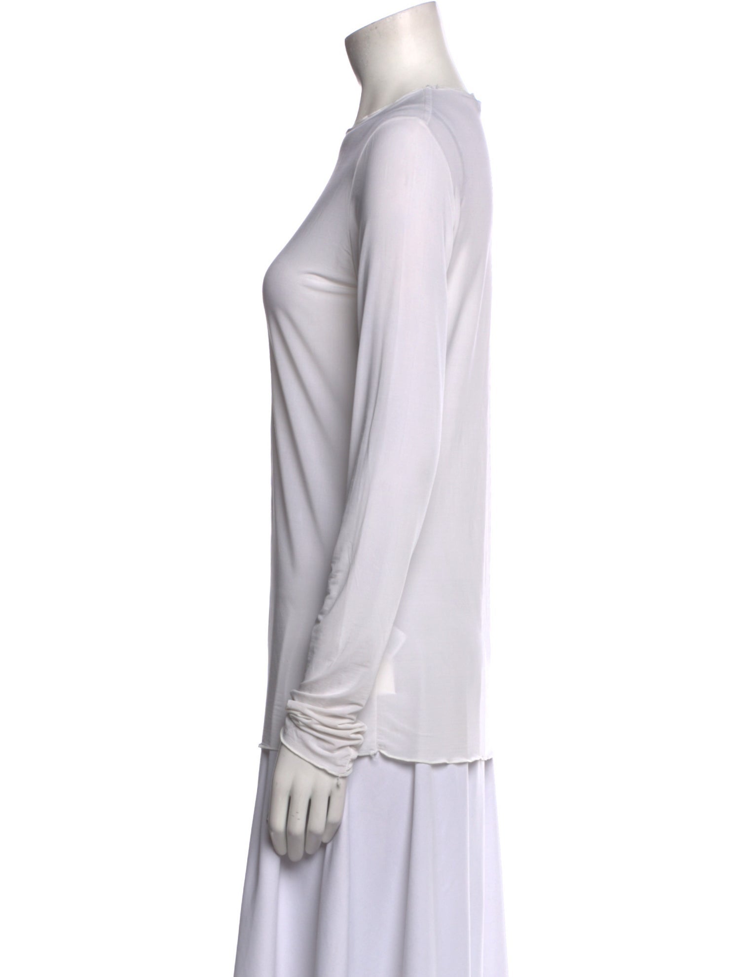 The Row Crew Neck Long Sleeve Top