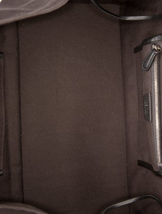 The Row Canvas Top Handle Bag