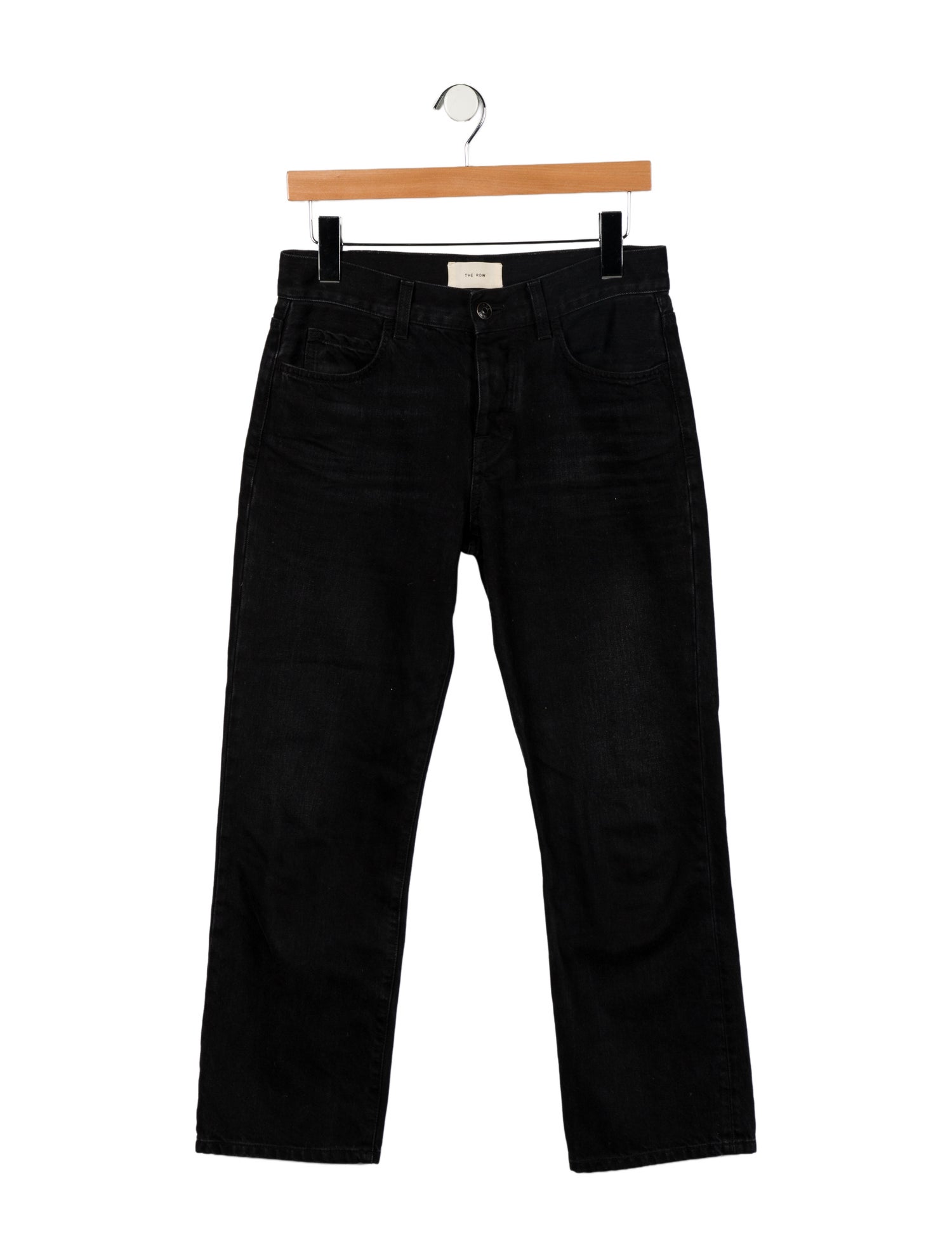 The Row Mid-Rise Straight Leg Jeans