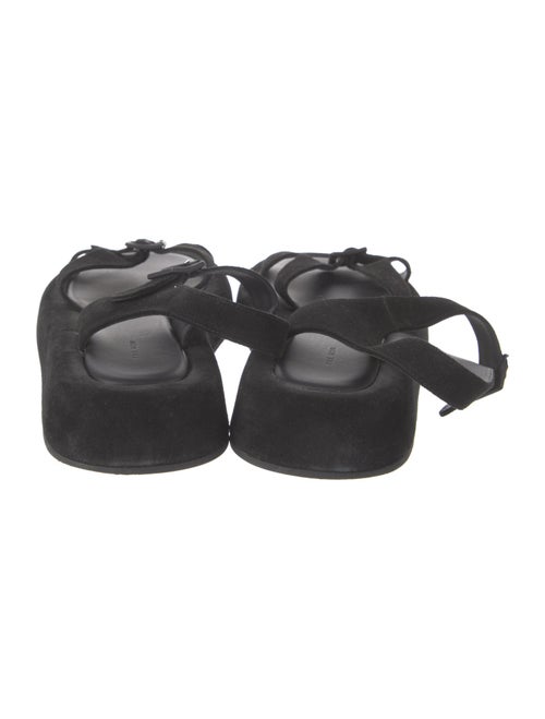 The Row Suede Slingback Sandals