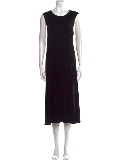 The Row Scoop Neck Midi Length Dress