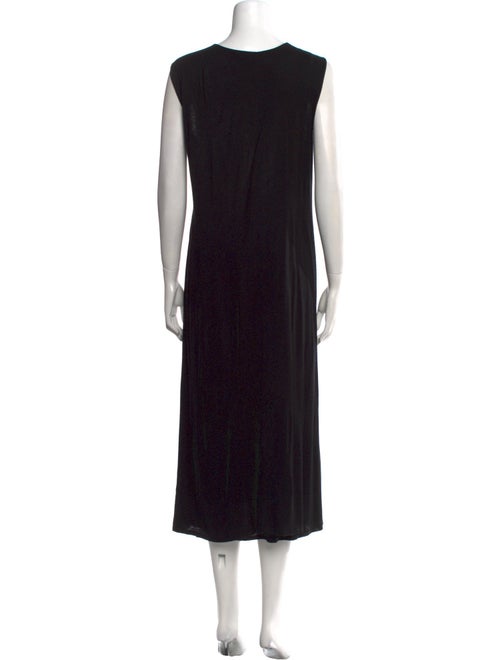 The Row Scoop Neck Midi Length Dress