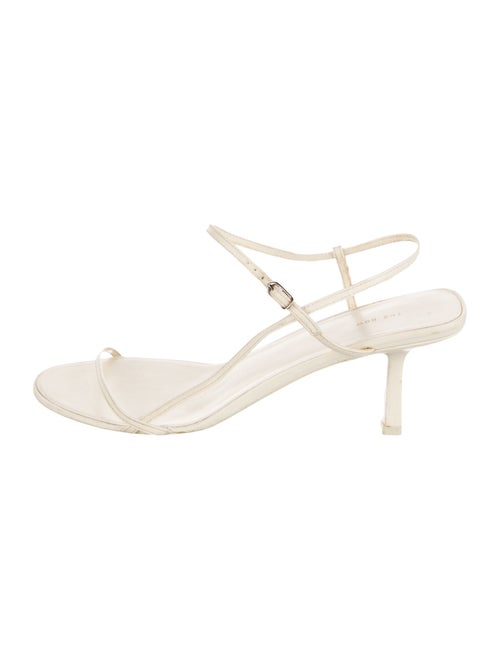 The Row Bare Leather Slingback Sandals