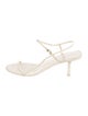 The Row Bare Leather Slingback Sandals