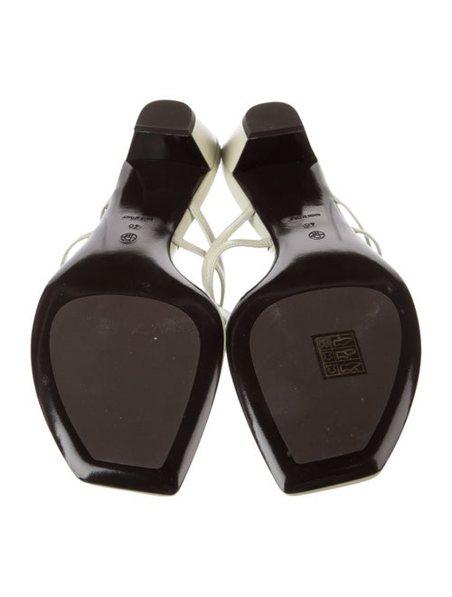 The Row Leather Slides