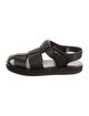 The Row Fisherman Leather Sandals