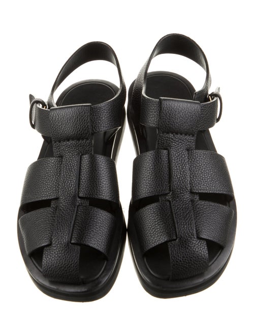The Row Fisherman Leather Sandals