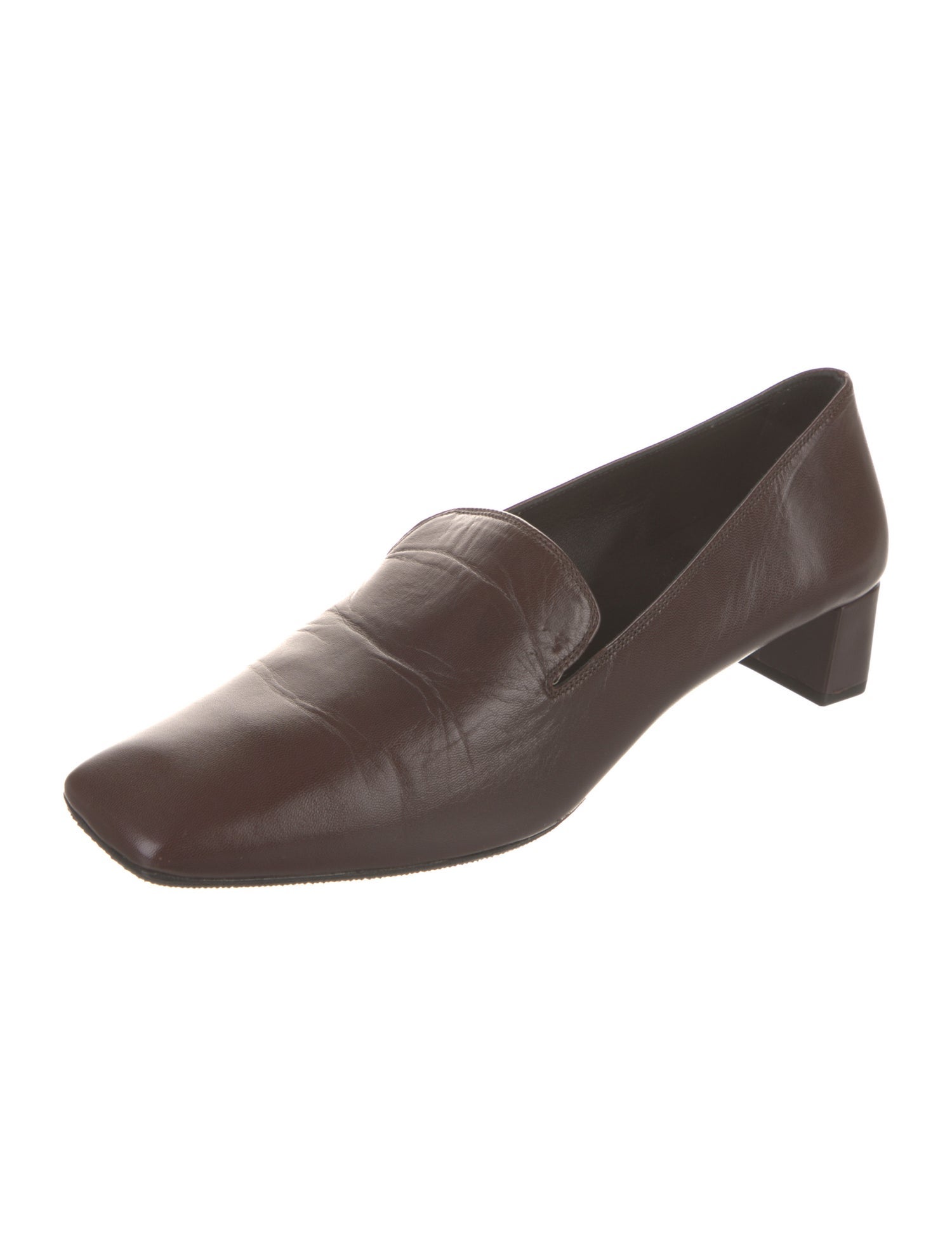 The Row Margaret Leather Pumps