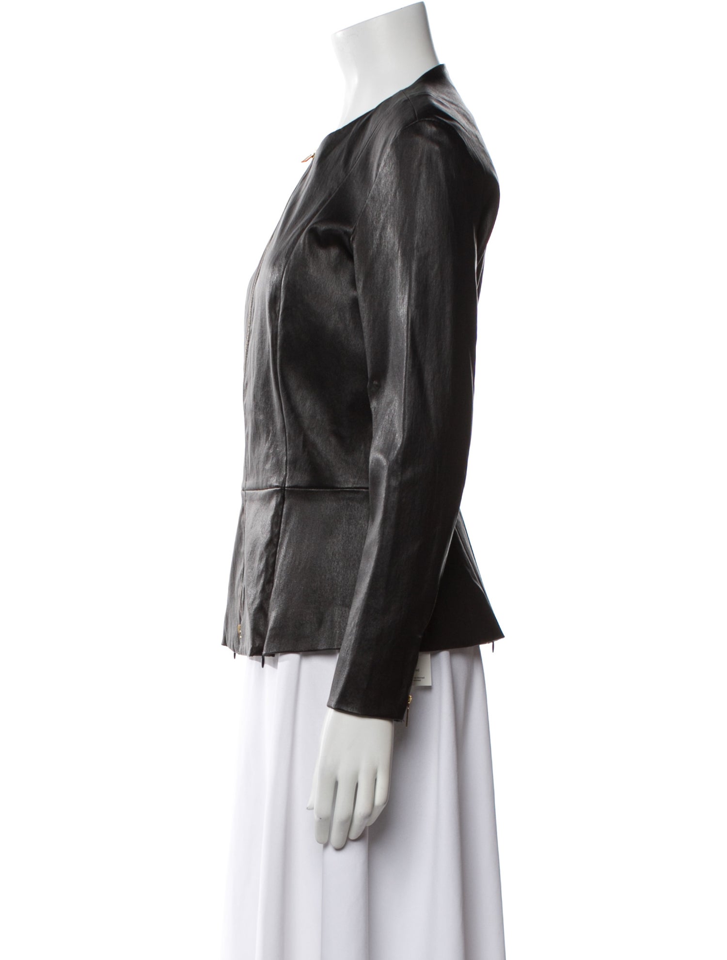 The Row Lambskin Biker Jacket