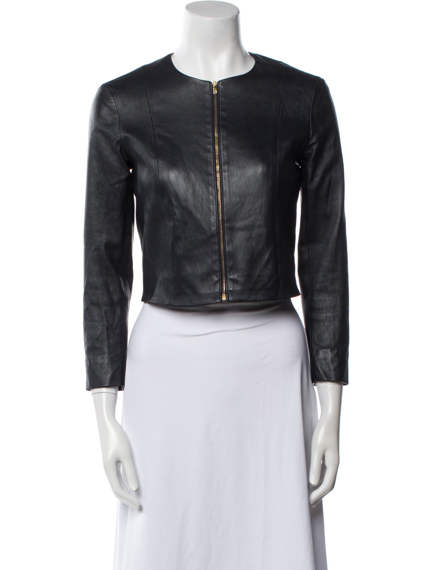 The Row Leather Biker Jacket