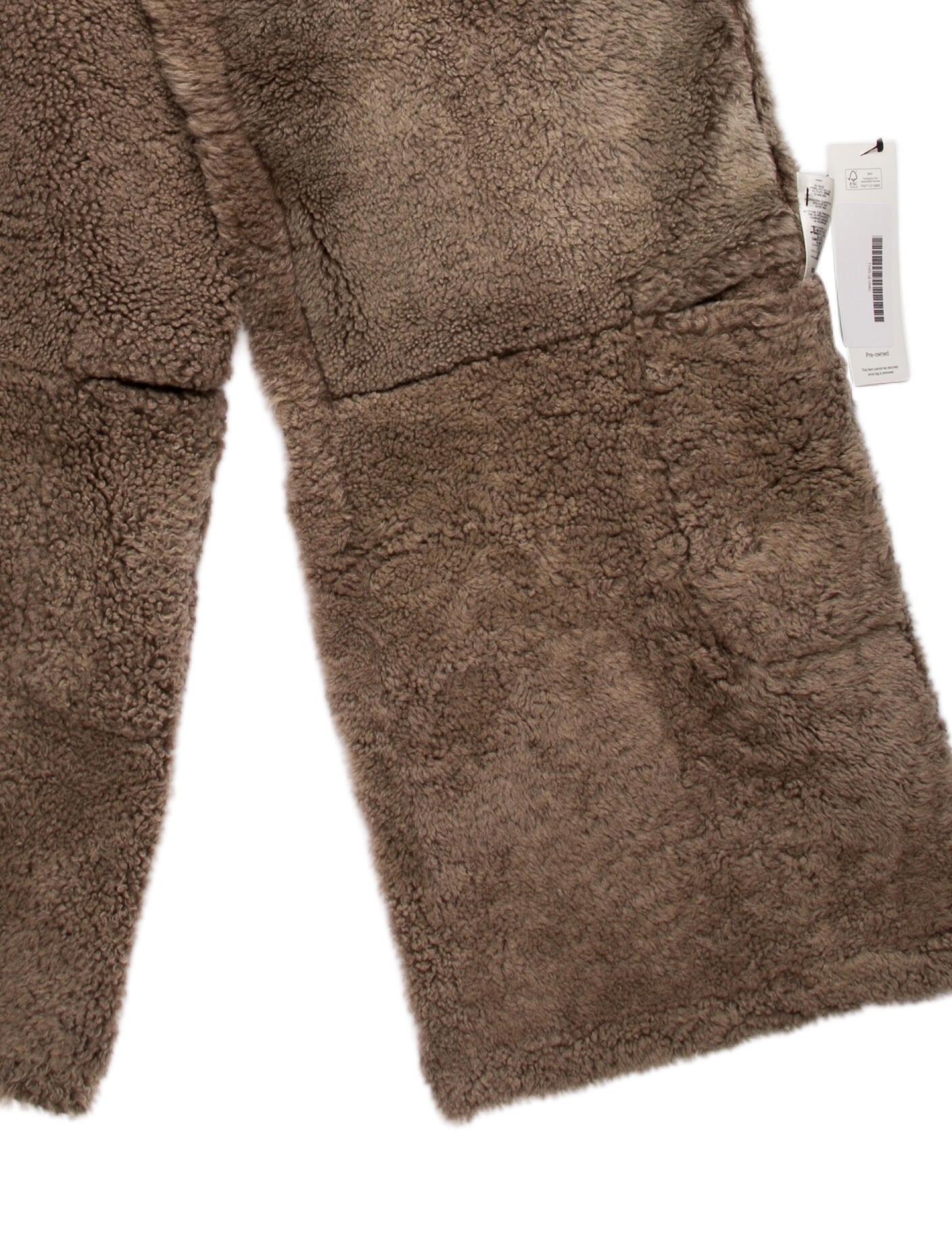 The Row Lamb Fur Shawl