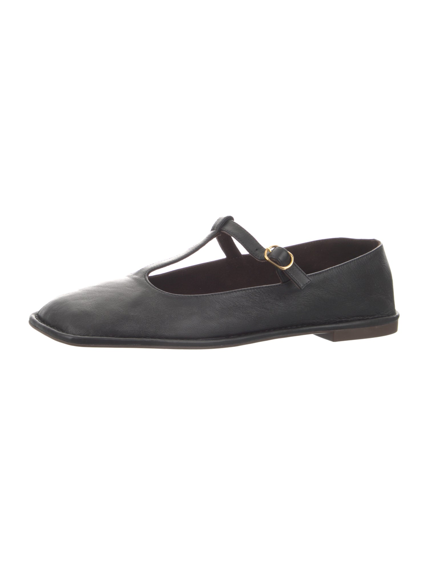 The Row 2024-2025 Square T-Strap Mary Jane Flats